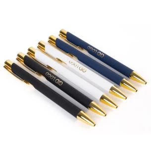 Golden ballpoint pen - Black