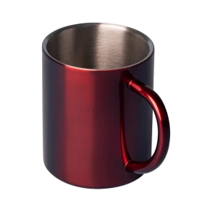 Hugo Steel Mug - Red