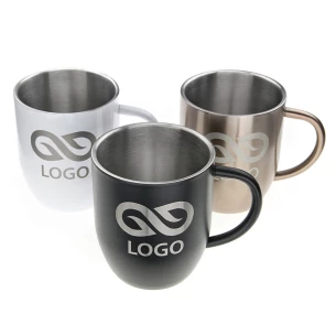 Falun Steel Mug - White