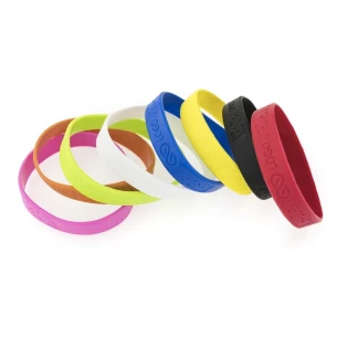 Dolores silicone wristband - Red