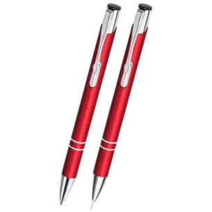 Cosmo pen & pencil set - Red
