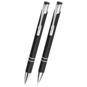 Cosmo pen & pencil set - Black