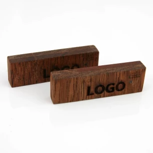 Wood 8Gb Flash Drive - Beige