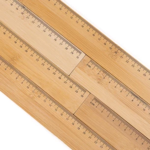 Bamboo ruler 30cm