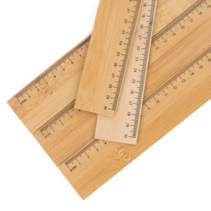 Bamboo ruler 30cm