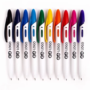 Rico White ballpoint pen - Black
