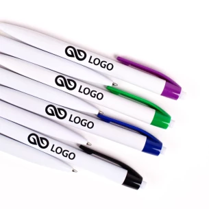 Netto ballpoint pen - White