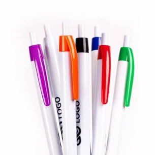 Netto ballpoint pen - White