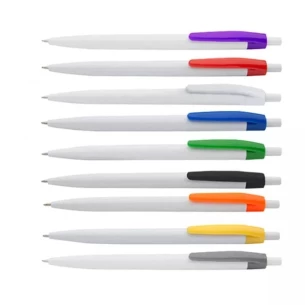 Netto ballpoint pen - White