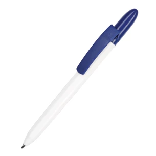 Fill White ballpoint pen - Navy blue